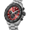 TAG Heuer Formula 1 Chronograph Red Dial Watch, 43mm