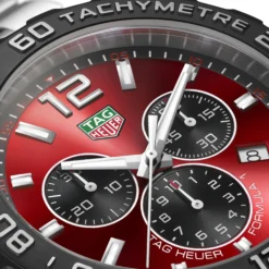 TAG Heuer Formula 1 Chronograph Red Dial Watch, 43mm