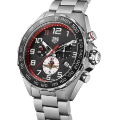 TAG Heuer Formula 1 Chronograph x Indy 500 Black Dial Watch, 43mm