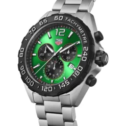 TAG Heuer Formula 1 Chronograph Green Dial, 43mm