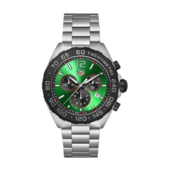 TAG Heuer Formula 1 Chronograph Green Dial, 43mm