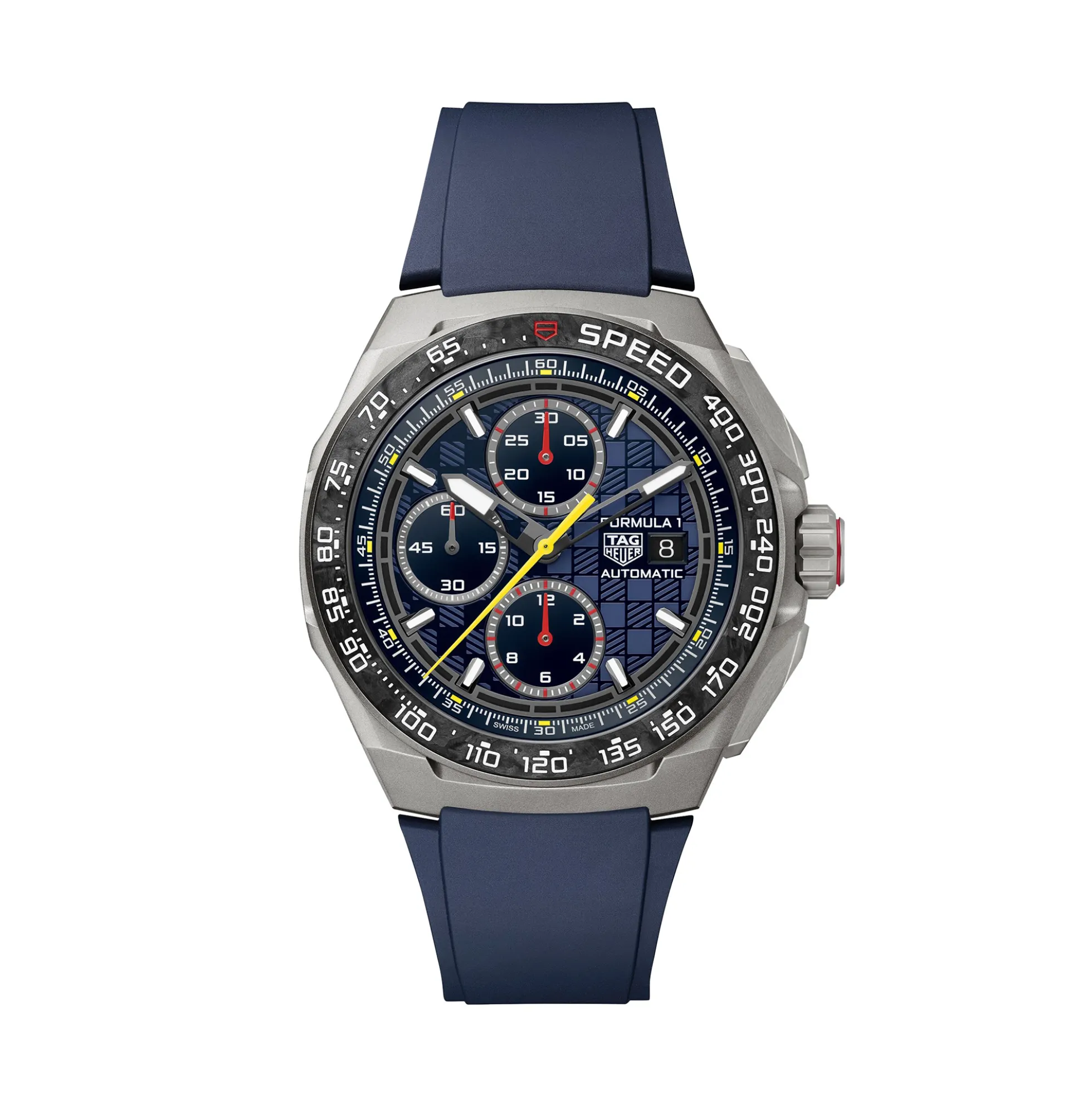 TAG Heuer Formula 1 Chronograph X Oracle Red Bull Racing Blue Dial Watch, 44mm