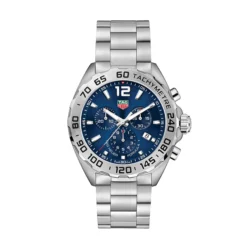 TAG Heuer Formula 1 Quartz Mens Blue Steel Chronograph Watch
