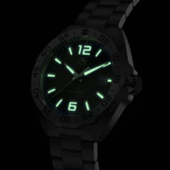 TAG Heuer Formula 1 Quartz Mens Black Steel Watch, 41mm