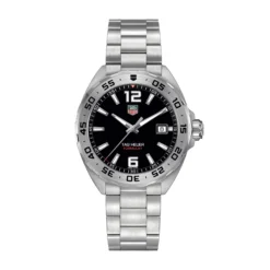TAG Heuer Formula 1 Quartz Mens Black Steel Watch, 41mm