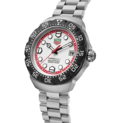 TAG Heuer Formula 1 Solargraph White Dial Watch, 38mm