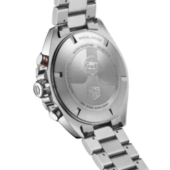 TAG Heuer Formula 1 X Gulf Watch Steel Case Blue Multi-Colored Dial, 43mm