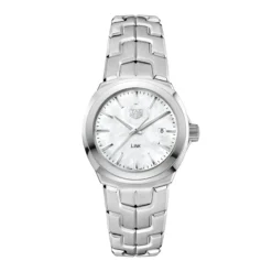 TAG Heuer Link Quartz Ladies Mother of Pearl Steel Watch, 32mm