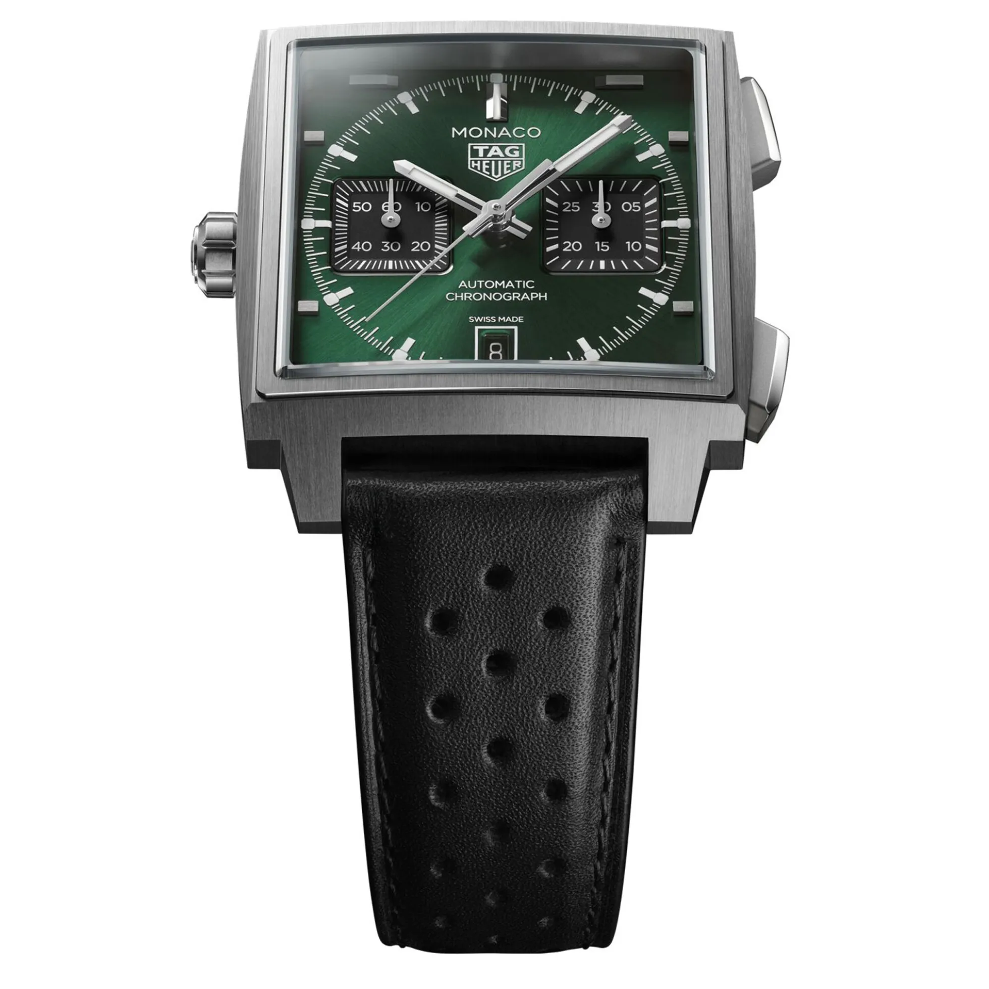 TAG Heuer Monaco Chronograph Green Dial Watch, 39mm