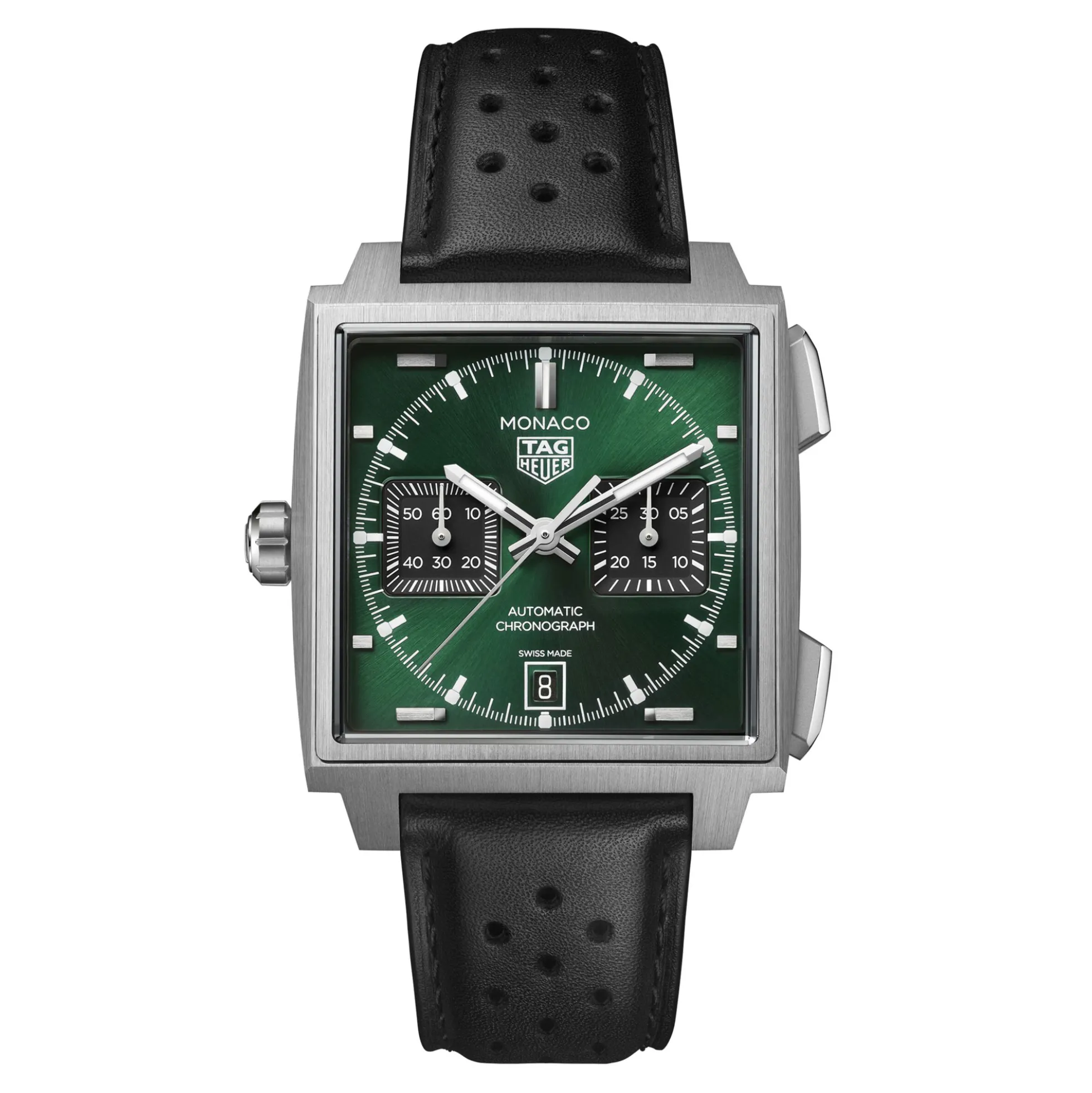 TAG Heuer Monaco Chronograph Green Dial Watch, 39mm