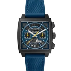 TAG Heuer Monaco Chronograph Two Tone Dial Watch, 39mm