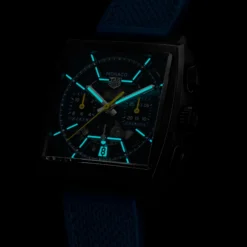 TAG Heuer Monaco Chronograph Blue Dial Watch, 39mm