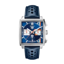 TAG Heuer Monaco Gulf Watch Blue Square Dial, 39mm