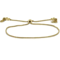 Tassel Bolo Bracelet 14K
