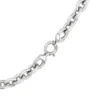 Toscano Classic Forzantina Link Necklace, Sterling Silver