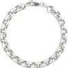 Toscano Classic Rolo Link Bracelet, Sterling Silver