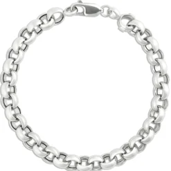Toscano Classic Rolo Link Bracelet, Sterling Silver