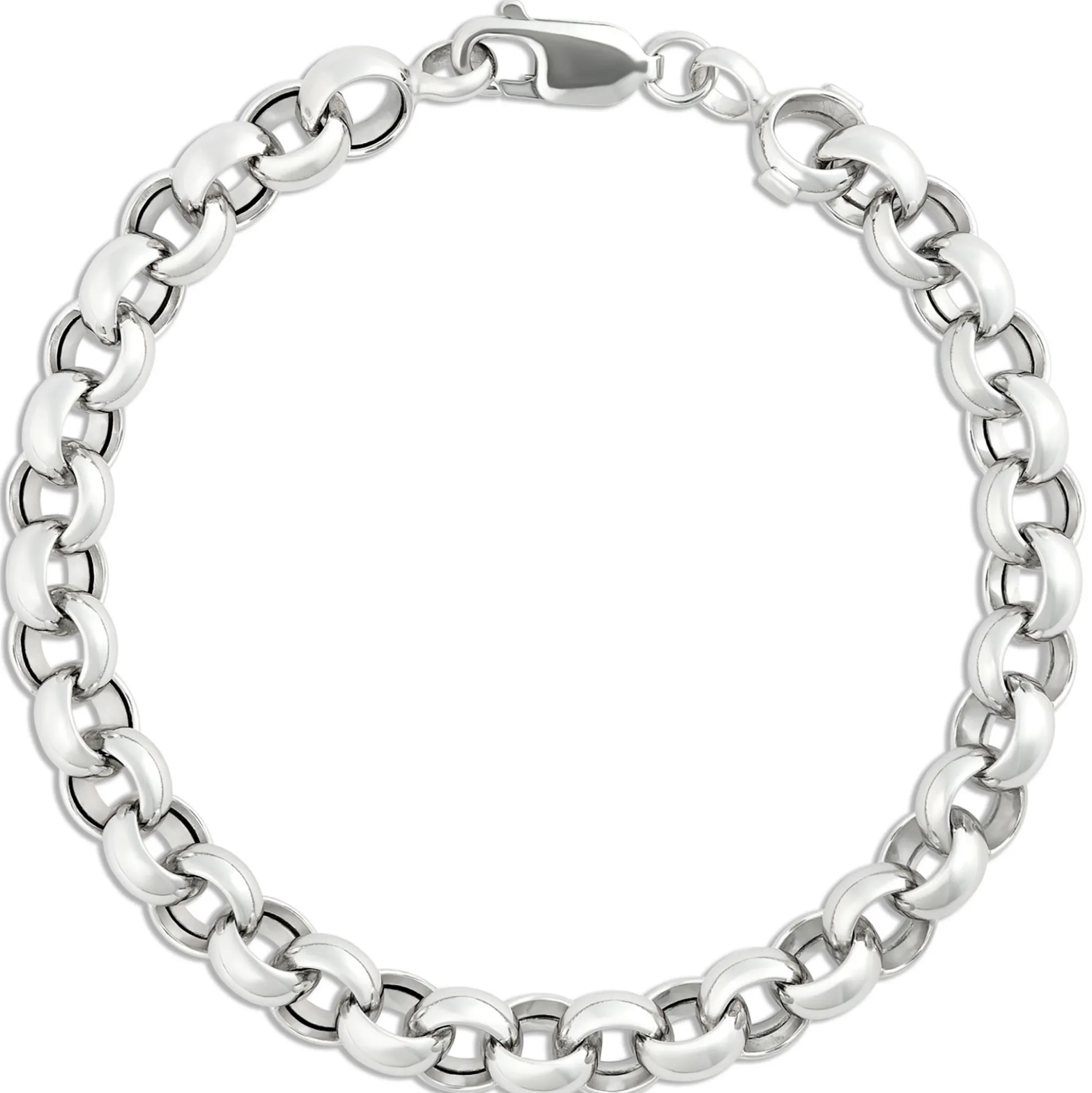 Toscano Classic Rolo Link Bracelet, Sterling Silver