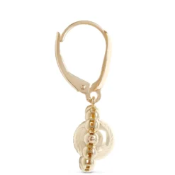 Toscano Cluster Bead Drop Earrings, 14K Yellow Gold