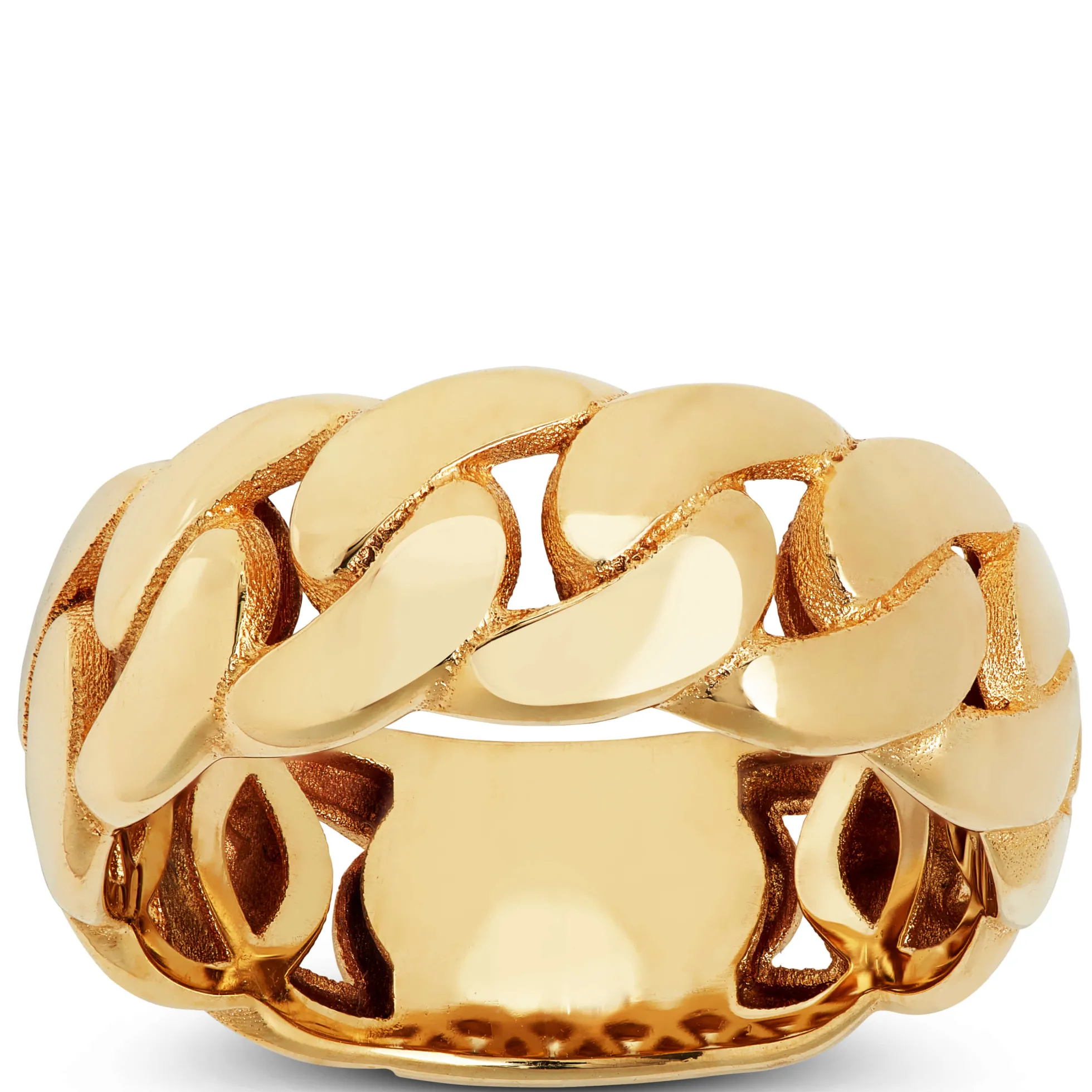 Toscano Cuban Link Ring, 14K Yellow Gold