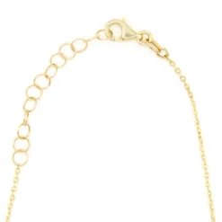 Toscano Enamel and Gold Petal Necklace, 14K Yellow Gold