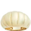 Toscano Fluted Ring, 14K Yellow Gold Size 7