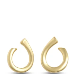 Toscano Front-to-Back Hoops, 14K Yellow Gold