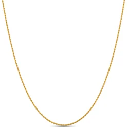 Toscano 22-Inch Adjustable Necklace, 14K Yellow Gold