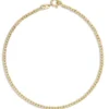 Toscano 7.5-Inch Curb Link Bracelet, 14K Yellow Gold