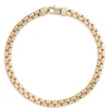 Toscano 8.5-Inch Diamante Link Bracelet, 14K Yellow Gold