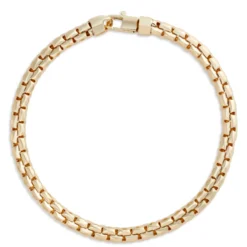 Toscano 8.5-Inch Diamante Link Bracelet, 14K Yellow Gold