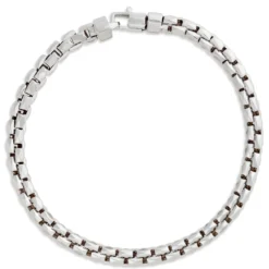 Toscano 8.5-Inch Diamante Link Bracelet, 14K White Gold