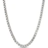 Toscano 24-Inch Diamante Link Necklace, 14K White Gold