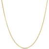 Toscano 24 Inch Franco Link Necklace, 14k Yellow Gold