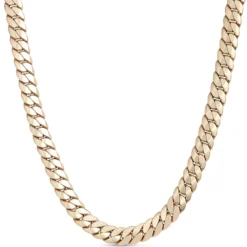 Toscano 18-Inch Grumetta Bold Chain, 14K Yellow Gold
