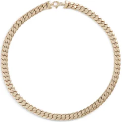 Toscano 18-Inch Grumetta Bold Chain, 14K Yellow Gold