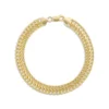 Toscano 7.5 Inch Link Bracelet, 14K Yellow Gold