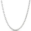 Toscano 22-Inch Links Necklace, 14K White Gold
