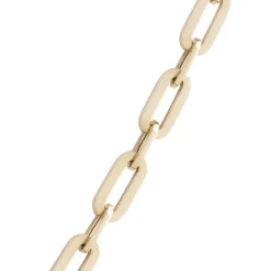 Toscano 18-Inch Paperclip Link Necklace, 14K Yellow Gold