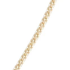 Toscano 18-Inch Popcorn Link Necklace, 14K Yellow Gold