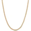 Toscano 24-Inch Popcorn Link Necklace, 14K Yellow Gold