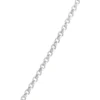 Toscano 18 Inch Rolo Link Necklace, 14k White Gold