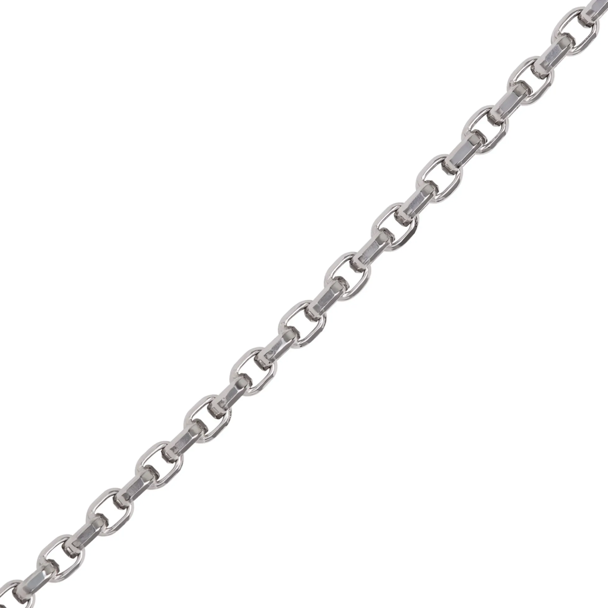 Toscano 24-Inch Rolo Necklace, 14K White Gold