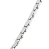 Toscano 24-Inch Round Brick Necklace, 14K White Gold