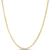 Toscano 24-Inch Square Box Chain, 14K Yellow Gold