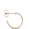 Toscano Linked Hoop Earrings, 14K Yellow Gold