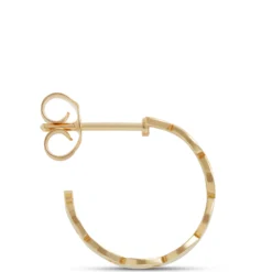 Toscano Linked Hoop Earrings, 14K Yellow Gold