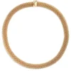 Toscano Mesh Link Necklace in 14K Yellow Gold