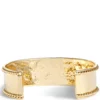 Toscano 20mm Beaded Cuff, 14K Yellow Gold