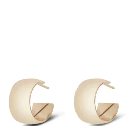 Toscano 9.9MM Chunky Hoop Earrings, 14K Yellow Gold